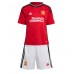 Dětský Fotbalový dres Manchester United Bruno Fernandes #8 2023-24 Domácí Krátký Rukáv (+ trenýrky)